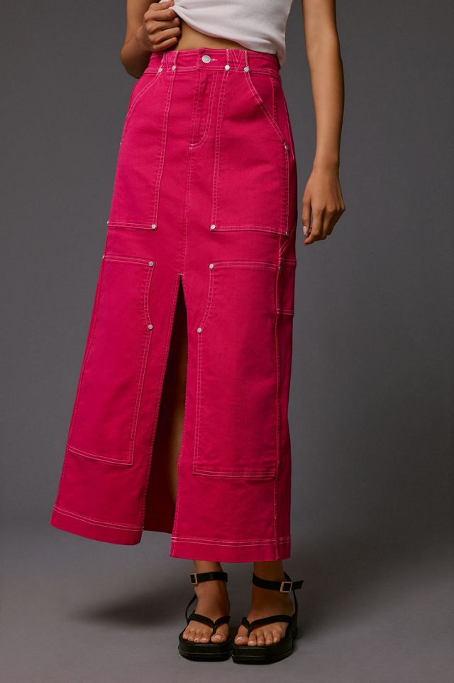 Pilcro Carpenter Maxi Skirt #3