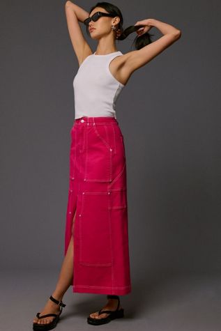 Pilcro Carpenter Maxi Skirt