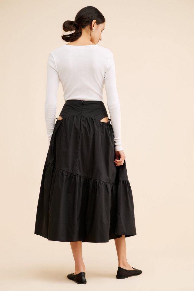 Allina Liu Evelyn Midi Skirt #1
