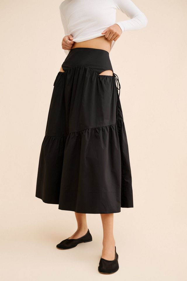 Allina Liu Evelyn Midi Skirt #2
