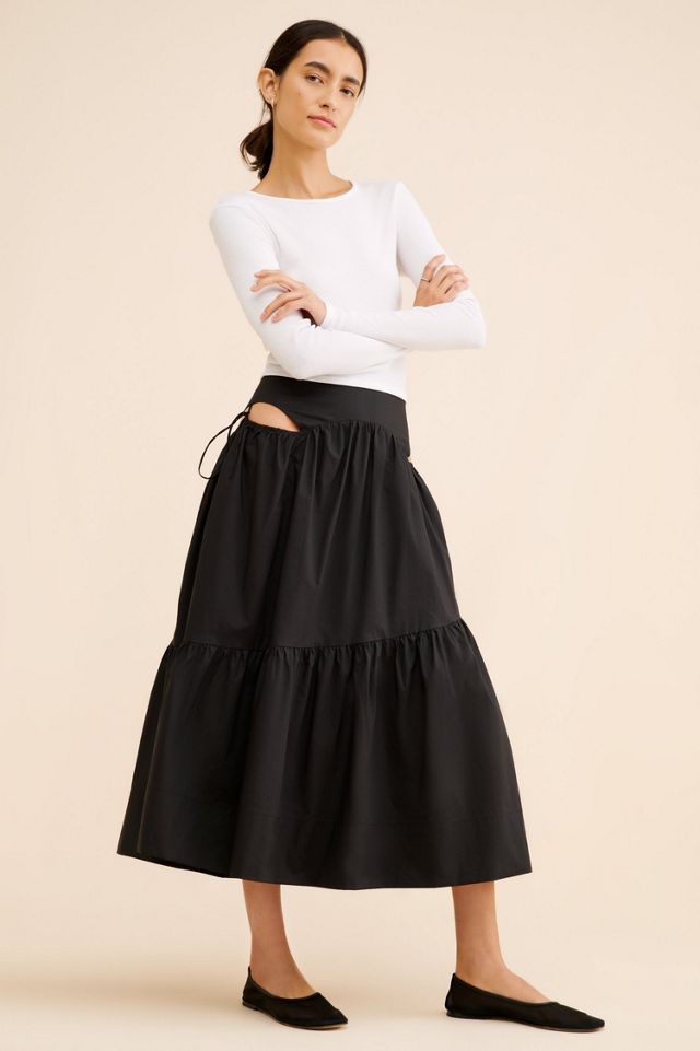 Allina Liu Evelyn Midi Skirt #3