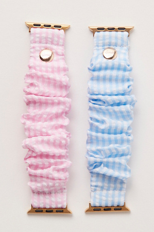 Sonix Scrunchie Apple Watch Band at Free People in Blue