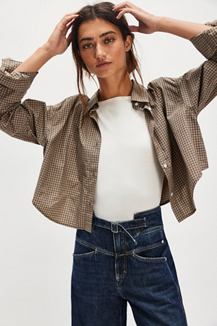 Citizens of Humanity Ana Cropped Shirt