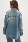 We The Free Distressed Denim Shirt