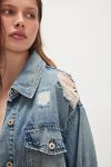 We The Free Distressed Denim Shirt