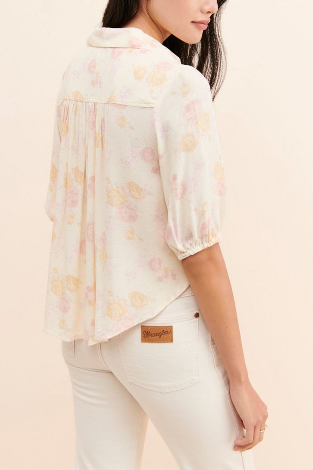 Celia Printed Blouse #1