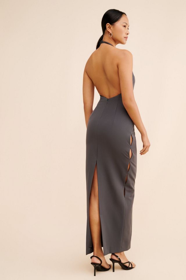 Liv Foster Stretch Crepe Column Gown #1