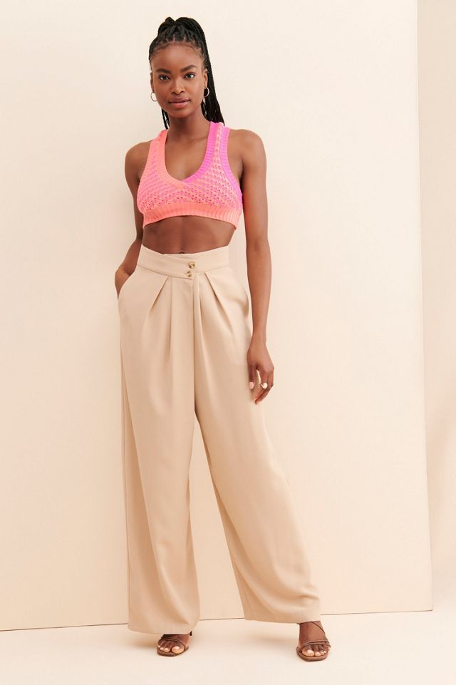 For Love & Lemons Jacinda Knit Crop Top #3
