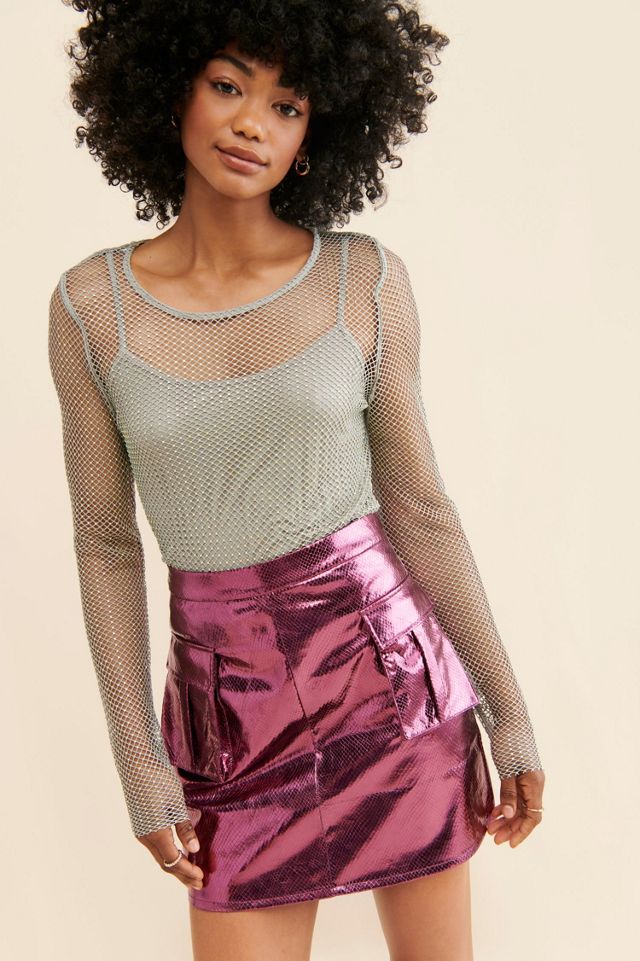 Hosbjerg Klume Metallic Skirt #1