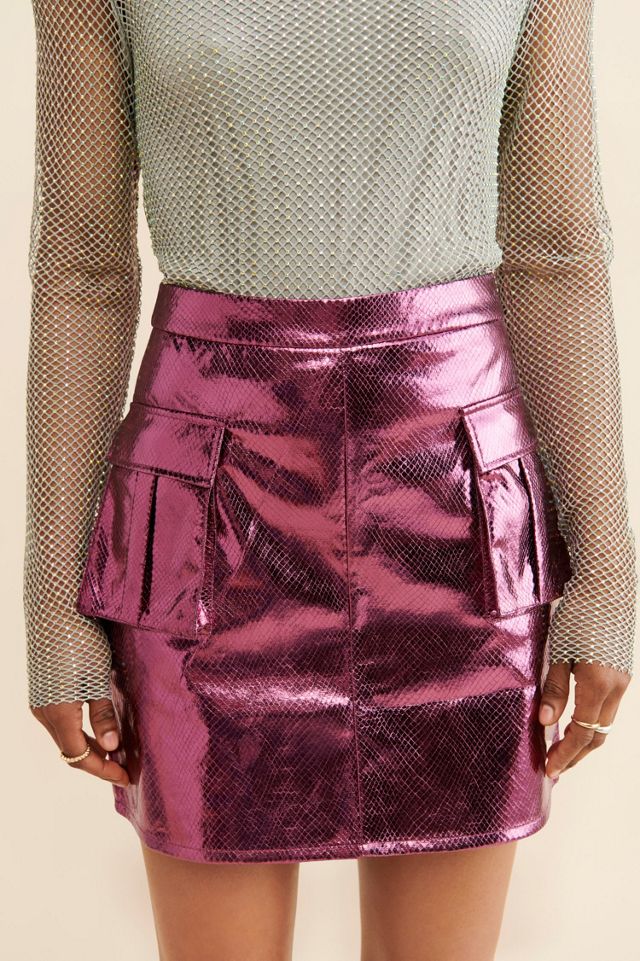 Hosbjerg Klume Metallic Skirt #3