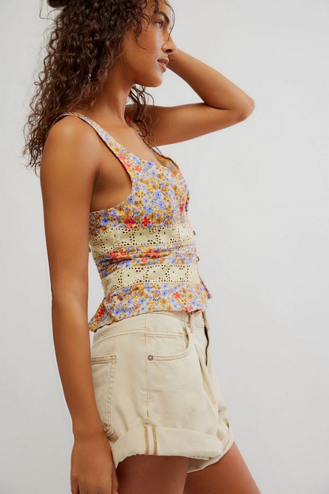 Kiana Lace Printed Tank #3