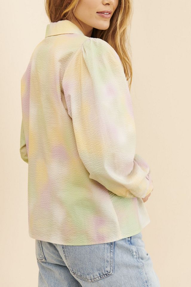 Just Female Nikki Tie-Dye Buttondown #1