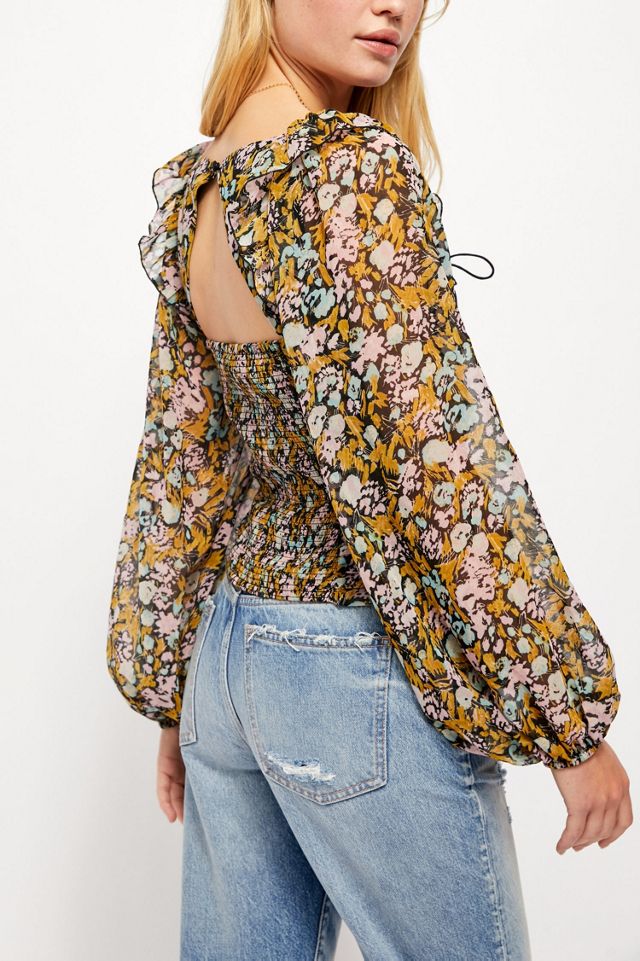Mabel Printed Blouse #2