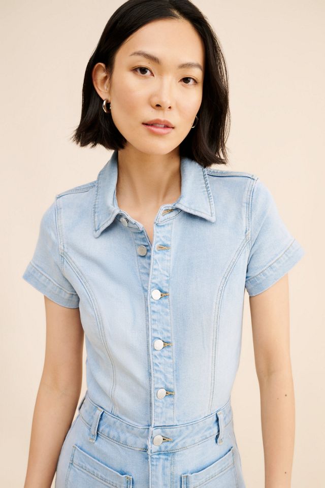 Rolla's Denim Sailor Romper #2