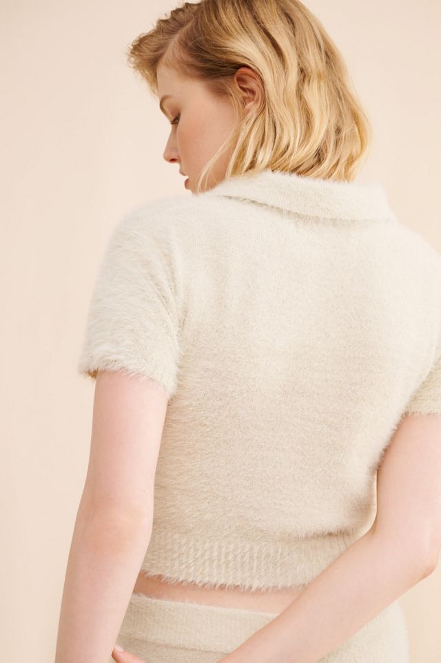 ALOHAS Maude Tricot Eyelash Sweater #1