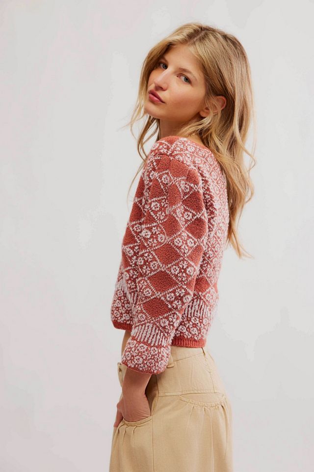 Geo Floral Cardigan #3
