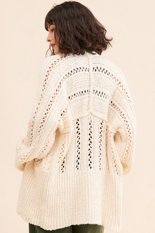 Oversized Cable Cardigan #1