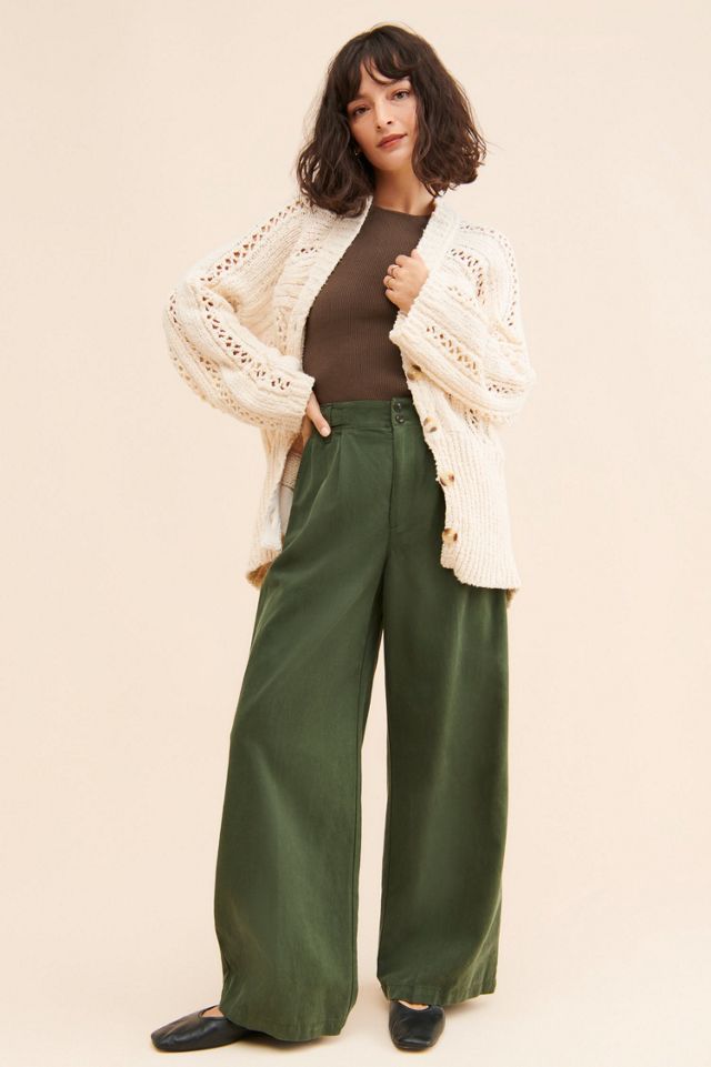 Oversized Cable Cardigan #3
