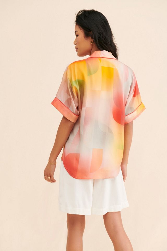 Untitled in Motion Intuition Abstract Buttondown #1