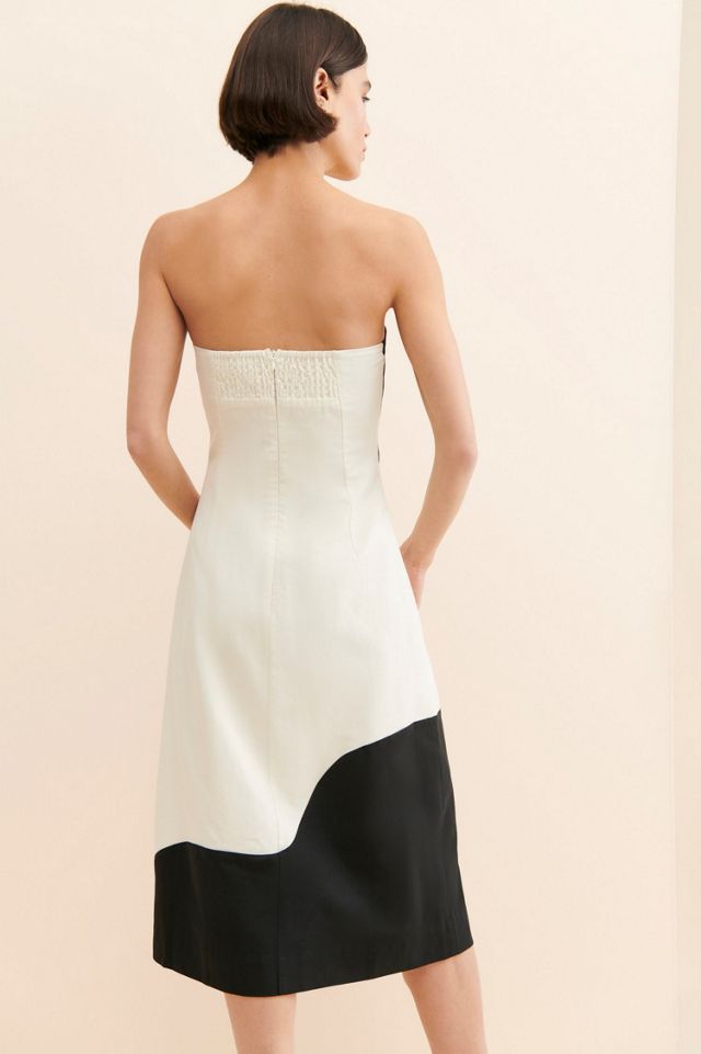 Find Me Now Carter Strapless Midi Dress #1