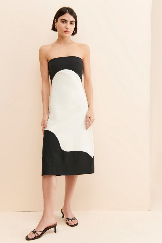 Find Me Now Carter Strapless Midi Dress #3
