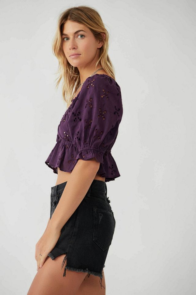 Gardenia Eyelet Top #3