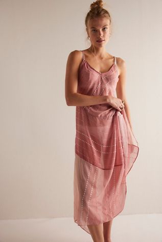 A Little Drama Midi Slip