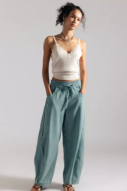 Something Good Pull-On Barrel Pants