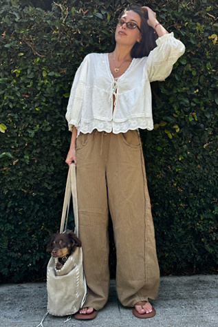 Something Good Pull-On Barrel Pants product page