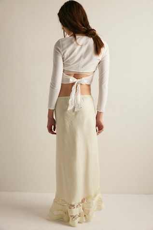 Long Lost Lover Printed Maxi Slip Skirt - thumbnail 6