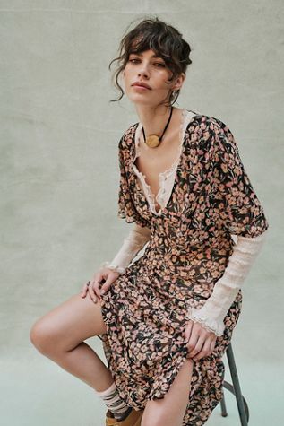 Understated Leather Dance Hall Dress