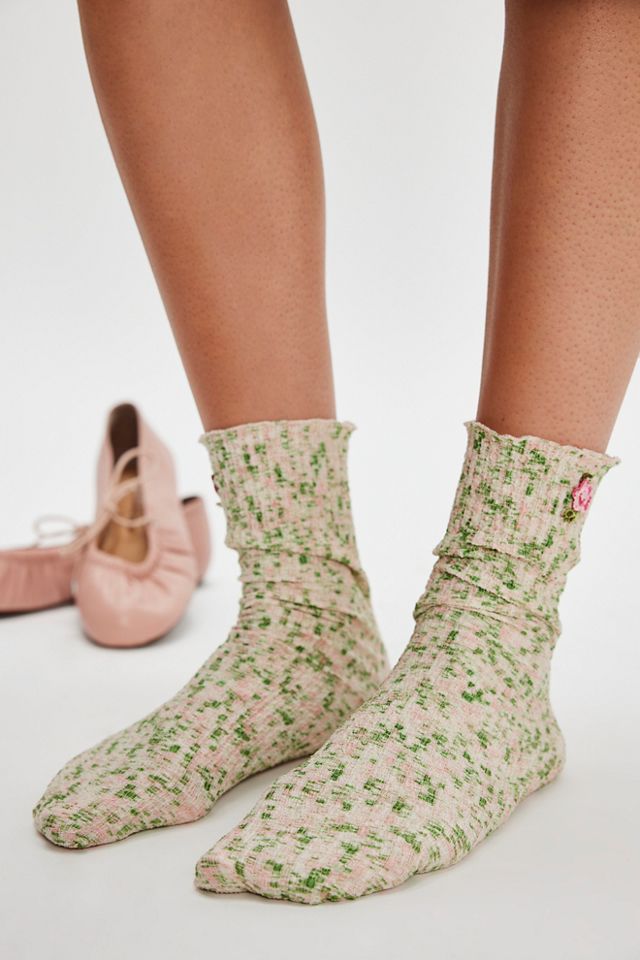 Emily's Garden Socks #1