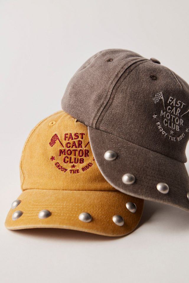 Understated Leather Stud It Baseball Hat