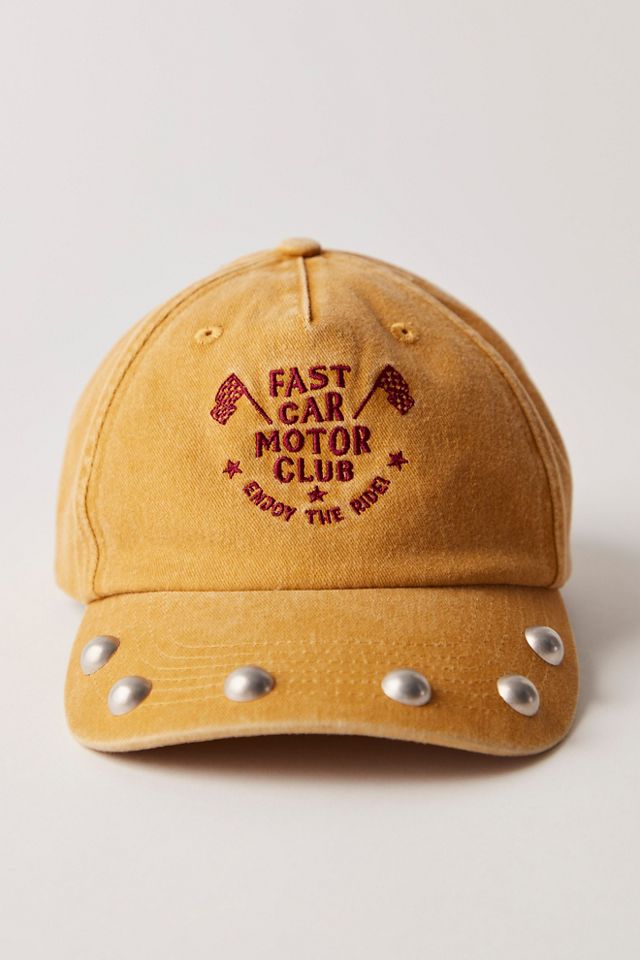 Understated Leather Stud It Baseball Hat