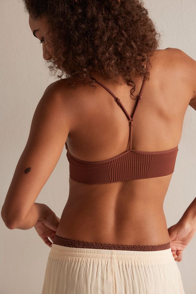Brassière Côtelée Longue Ligne #1