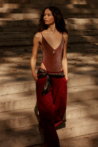 Ensemble Sequoia par Free People en Red, pour femme taille: US 8