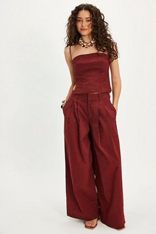 Ensemble Sequoia par Free People en Red, pour femme taille: US 8
