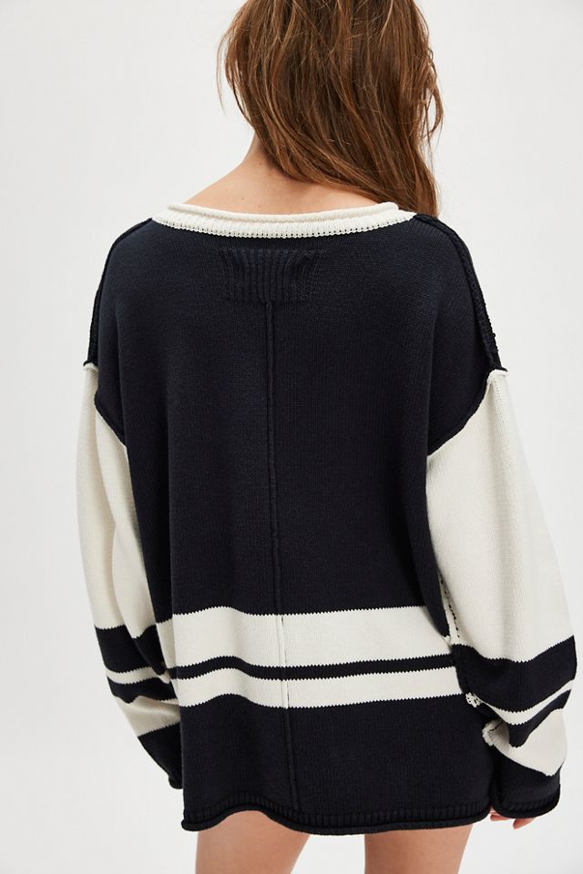 We The Free Ella Colorblock Roll-Neck Knit Sweater #1