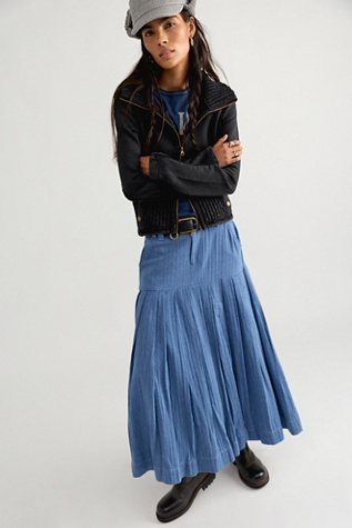 53rd Street Tailored Maxi Skirt