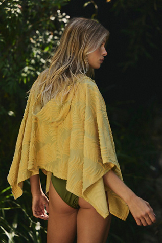 Terry Cloth Beach Poncho