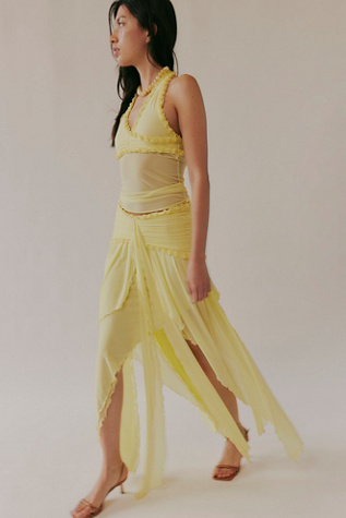 Bianca Co-Ord at Free People in Yellow, Size: Small