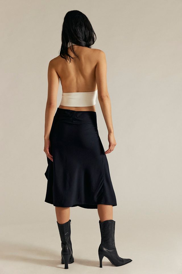 We The Free Endless Nights Denim Convertible Skirt Free People