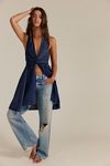 We The Free Endless Nights Denim Convertible Skirt
