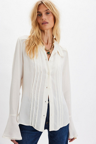 Melrose Button-Down Top product page