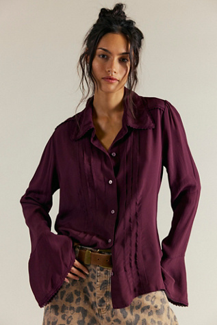 Melrose Button-Down Top