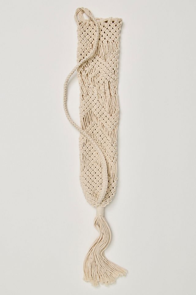 Oak and Reed Macrame Yoga Bag