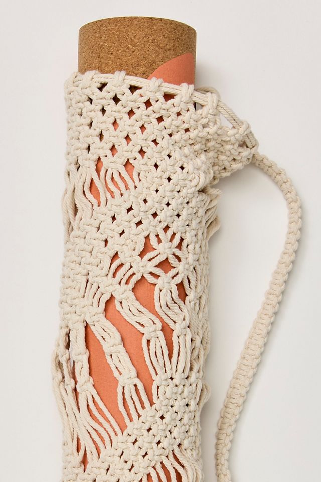 Oak and Reed Macrame Yoga Bag #2