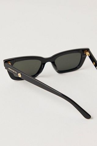 Machete The Ruby Rectangle Sunglasses