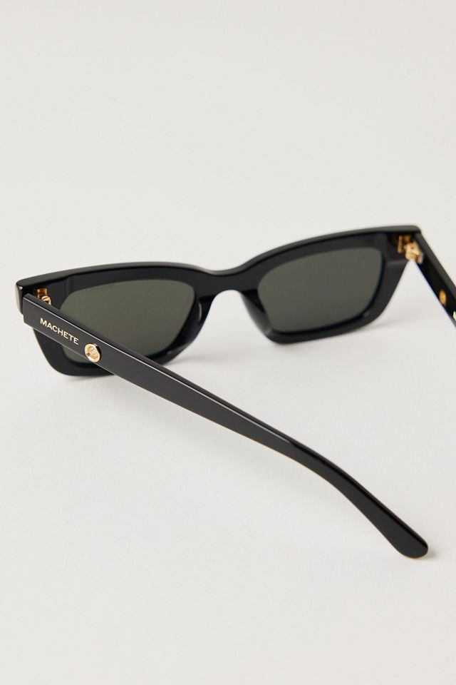 Lunettes de soleil rectangulaires Machete The Ruby #3