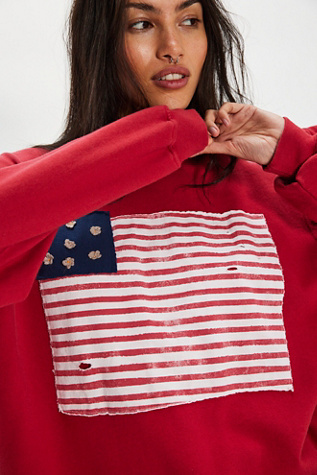 Ragabond Artisan Flower Flag Pullover